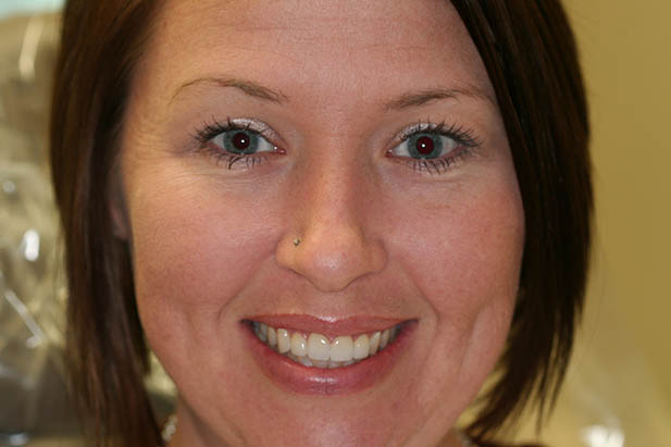 Smiling woman